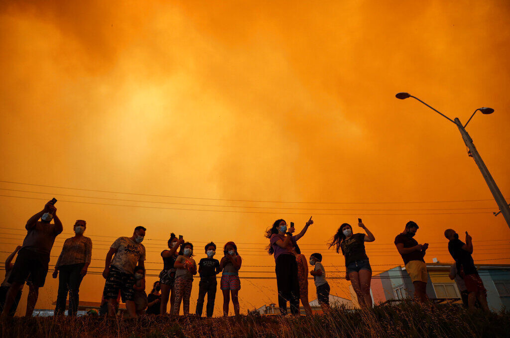 APTOPIX Chile Forest Fire